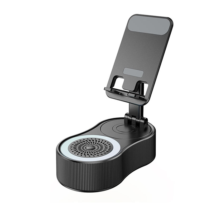 BowLift | 360° Adjustable Phone Stand with Built-in Bluetooth Speaker