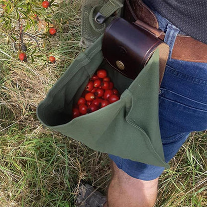 BowLift | Leather and Sailcloth Bushcraft Bag
