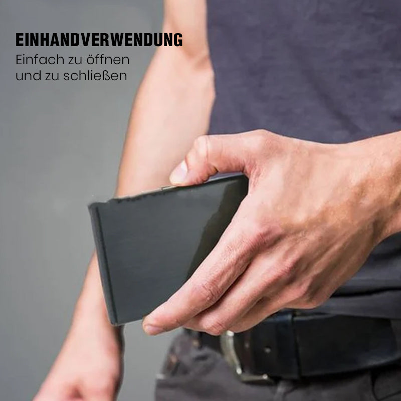 Karnz | Ultra-thin card case with theft and demagnetization protection