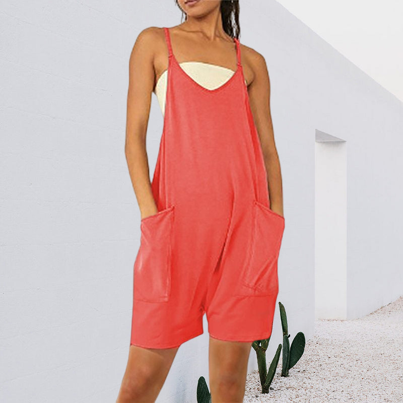 Sleeveless Dress with Pockets | Skanto