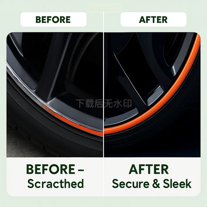 BowLift | Wheel Rim Protector | High Adhesion, Easy Installation & Curb Scrape Prevention for Flashy Automobile Rims