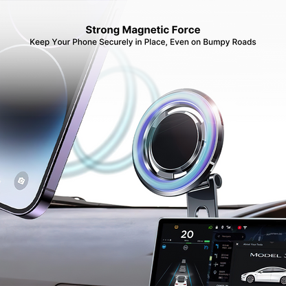 BowLift | Top Rated Magnetic Car Phone Holder with Adjustable Stand - Best Auto Phone Mount for iPhone