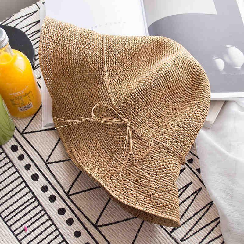 Skanto | Foldable Straw Hat, Sun Hat, Beach Hat, Fishing Hat
