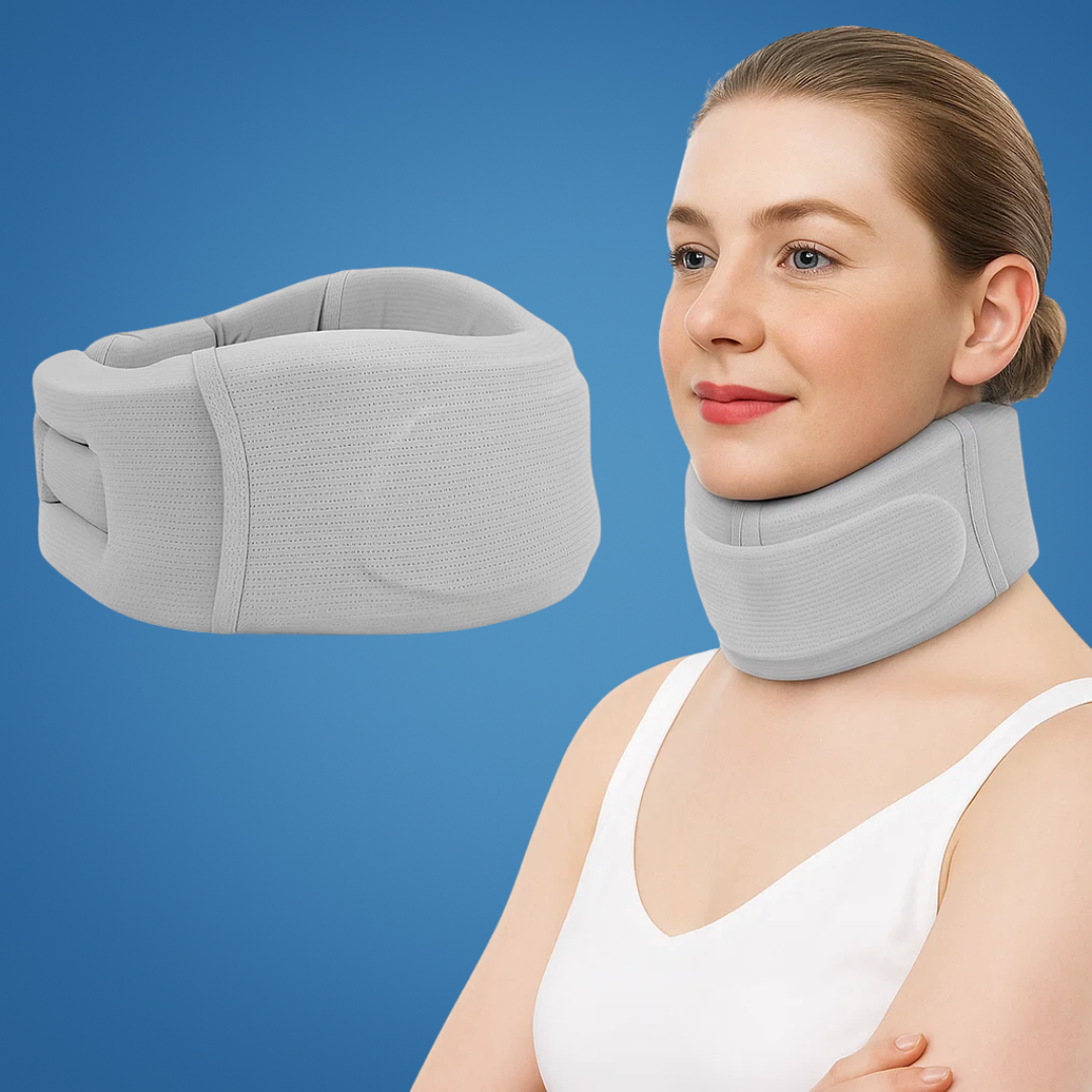 Pain Relief & Posture Support – Soft Foam Breathable Padding – Adults with Neck Pain Relief Bowlift