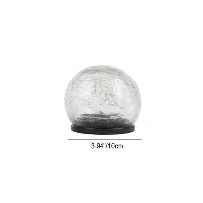Solar Modern Minimalist Glass Floor Decoration LED Outdoor Landscape Light | Kalsten