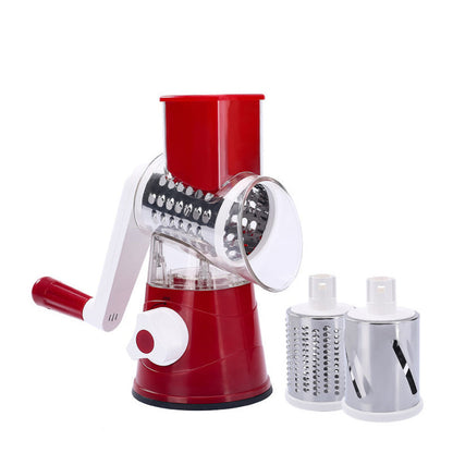 Skanto | 3-in-1 Rotary Grater Vegetable Slicer