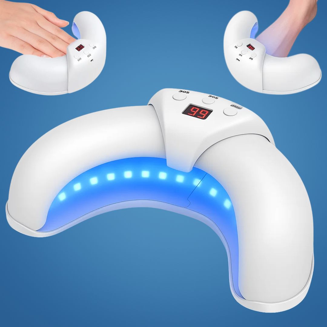 FungiFree | Laser Nail Fungus Device – Dual-Wavelength Penetration – Compact Home Use – Nail Fungus Restoration Skanto