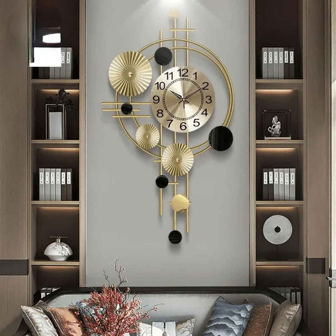 Frendorf | Vornix Large Metal Wall Clock