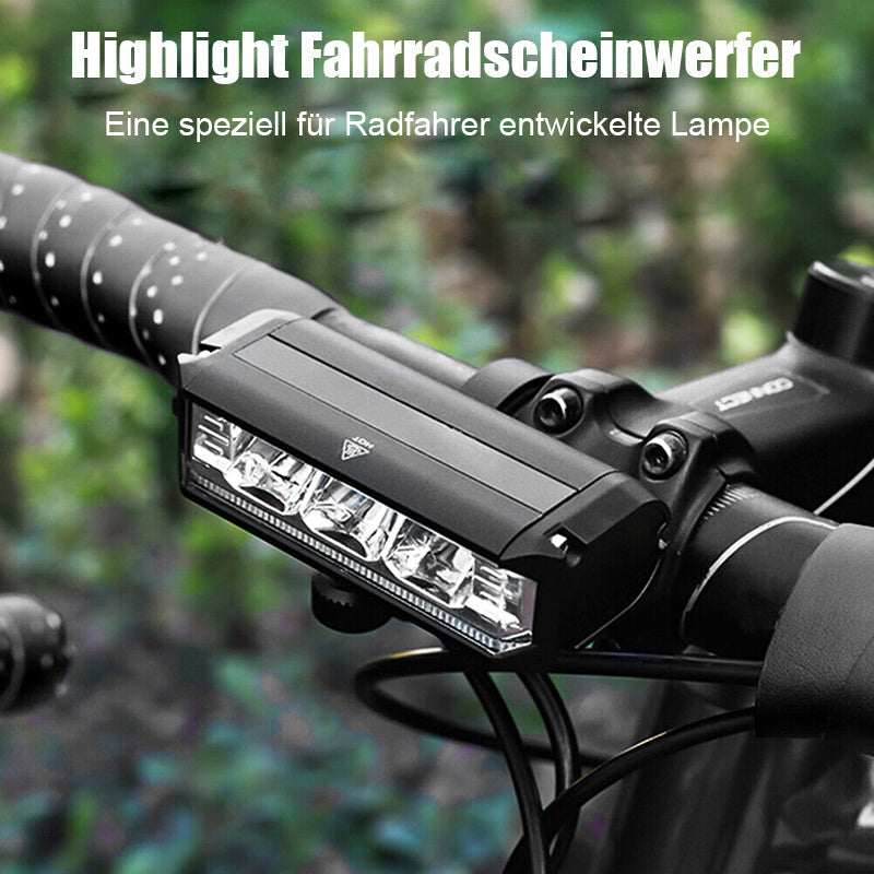 Powerful light for bicycles
