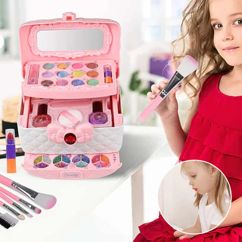 Skanto | Princess Glamour – Kids Makeup Play Set | Safe & Fun Pretend Play