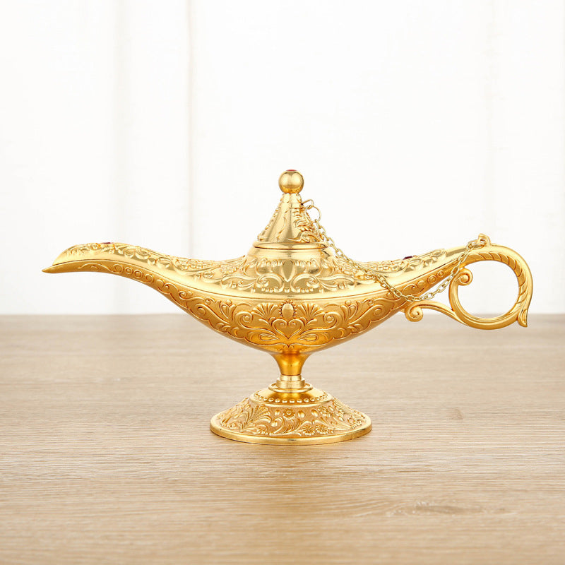 Aladdin Magic Lamp Alloy Decoration
