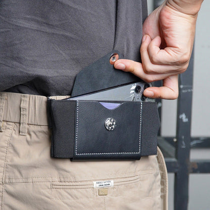 Invisible, anti-theft stretch fanny pack