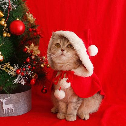 Skanto | Pet Christmas Hooded Cape