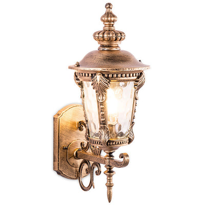 BowLift | Outdoor Vintage Glass Wall Lantern Light