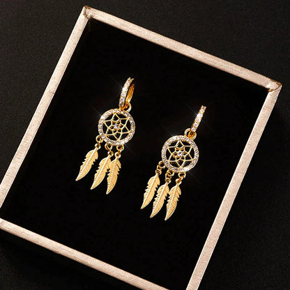 Evani️ | Elegant Refinement with 14-karat Gold Earrings