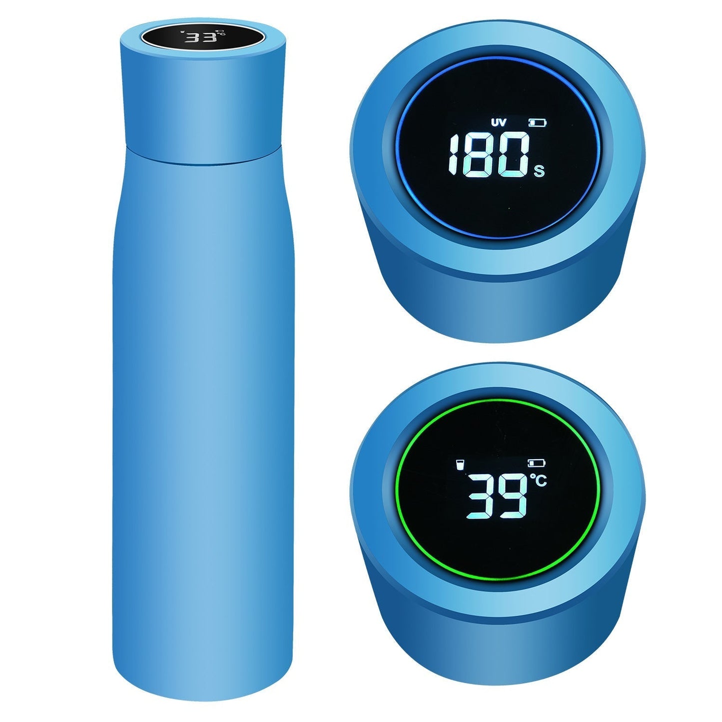 BowLift | Aquyn UV Light Water Bottle – Smart Water Bottle with UV Sterilization for Clean Drinking Water