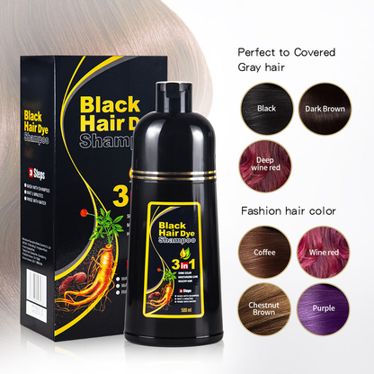 Skanto | Black Hair Color Shampoo (Ayurvedic Without Side Effects)