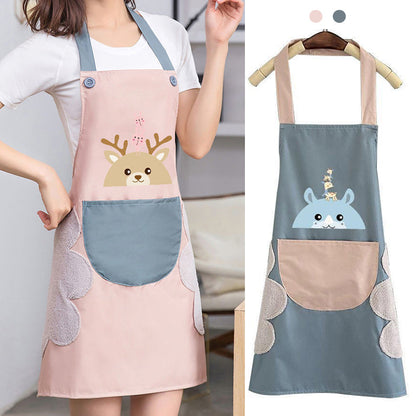 Cartoon Cute Little Deer Apron | Bowlift