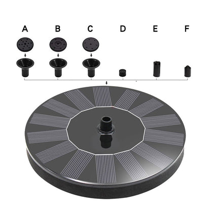 Skanto | Solar-Powered Bird Fountain with Light