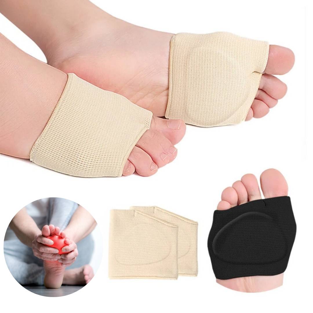 CushionFlex Forefoot Protection | Silicone Gel Cushion - Absorbs Shock on Foot - Pain Relief - for Metatarsalgia - Daily Comfort Bowlift
