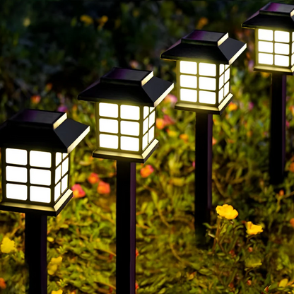 BowLift | Luxury Outdoor Lamp Black Solar Powered