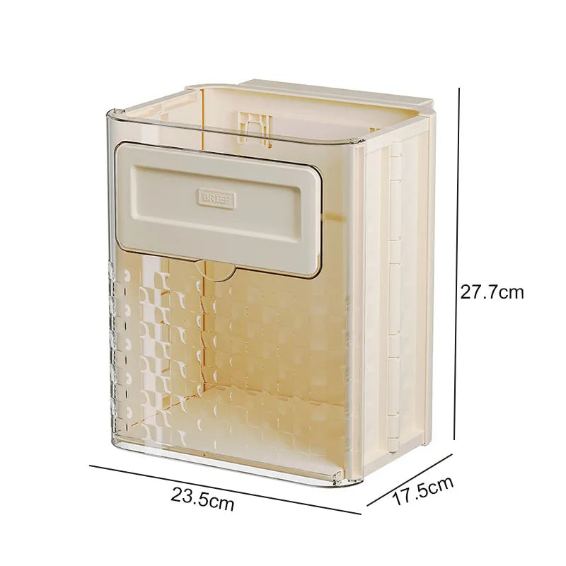 BowLift | Space Saver Door Hanging Foldable Garbage Can