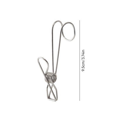 BowLift | Stainless Steel Clothes Pins Hook Clip