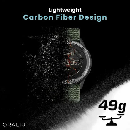 Skanto | Carbon Fiber Outdoor Watch – Lightweight & Ultra-Durable