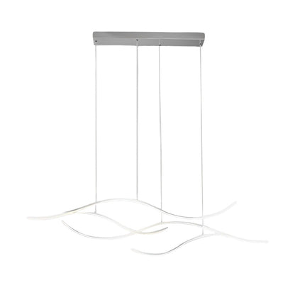 Skanto | Designer LED Ceiling Lamp with Wavy Curved Shape