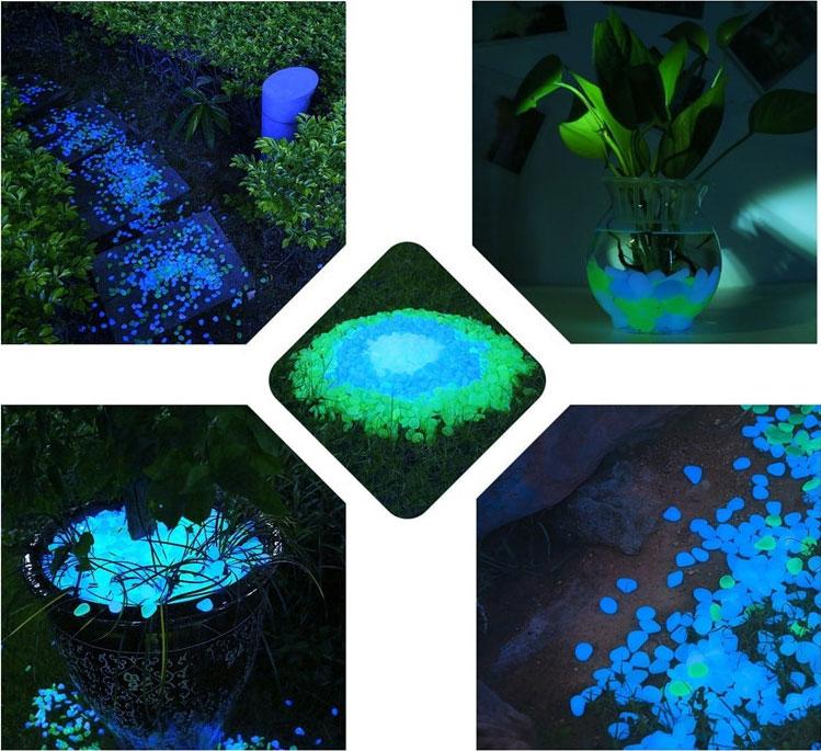 Gleam - Glow-in-the-Dark Garden Pebbles | Bowlift