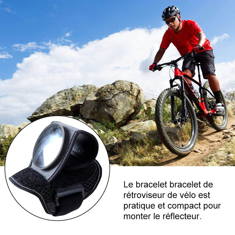 Safety mirror armband for bicycle | Karnz