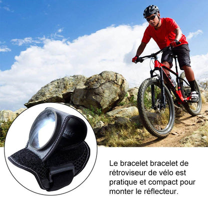 Safety mirror armband for bicycle | Karnz