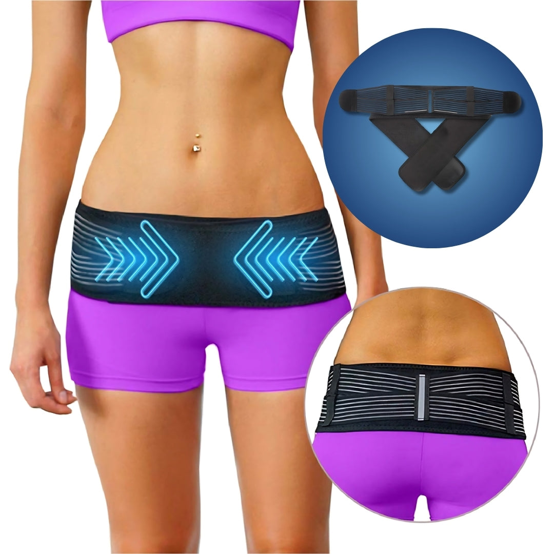 AlignEase Hip-Up Pelvis Correction Belt | Comfortable and Effective - for Pelvic Alignment - Posture Support - Pain Relief and Enhanced Mobility Bowlift