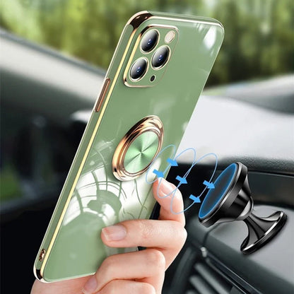BowLift | Plated Case with Ring For iPhone