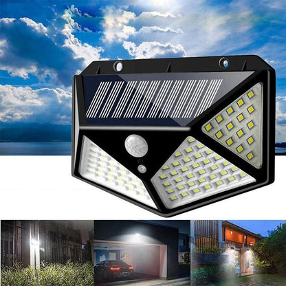 Waterproof solar lamp 100 LED outdoors