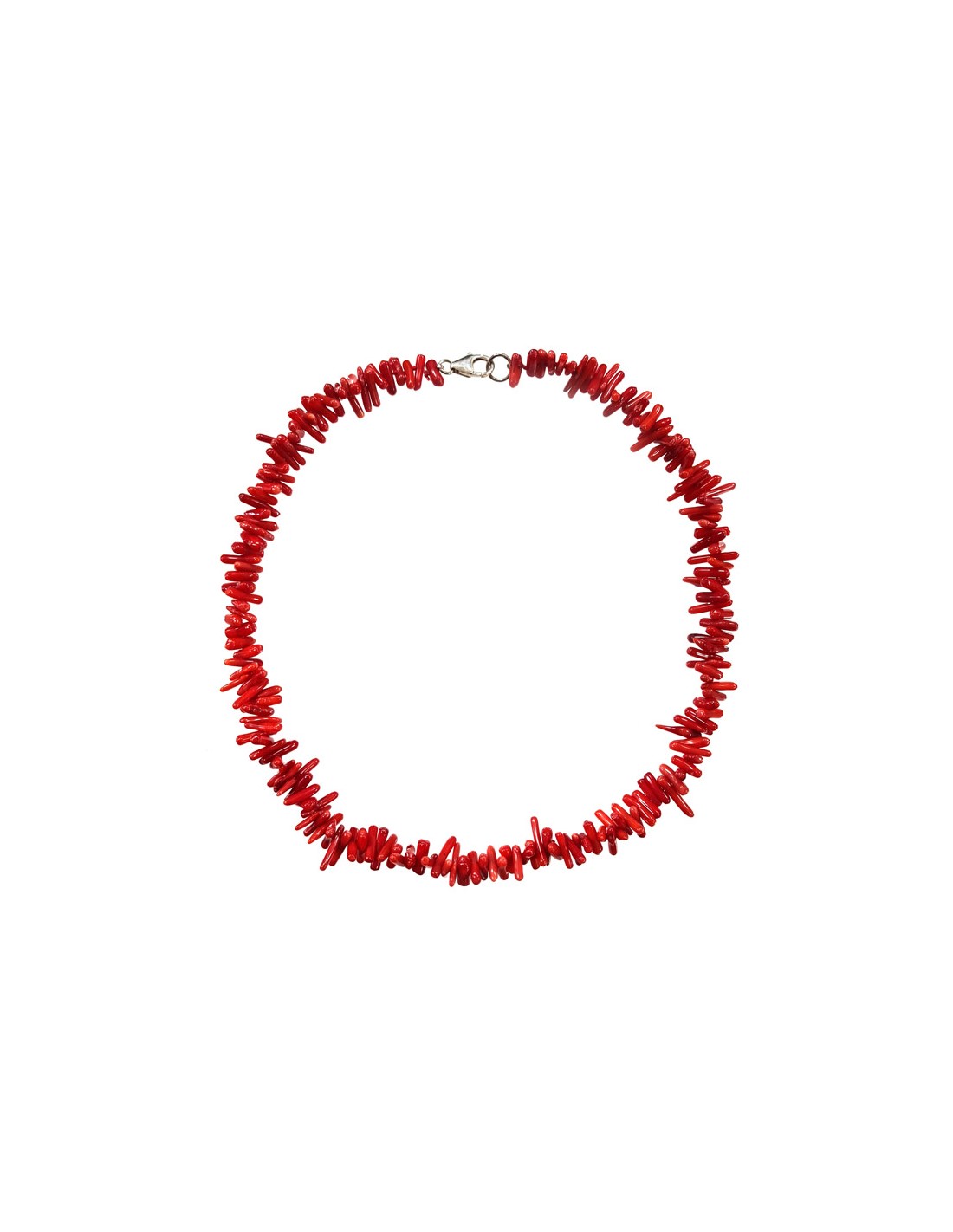 Vibrant Red Coral Necklace | Perfect Eye-Catcher for Your Style Skanto