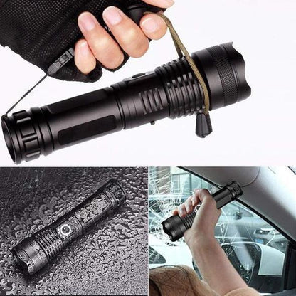 2000 Lumen High-performance LED flashlight, waterproof