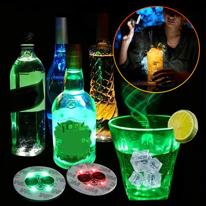Skanto | LED Luminous Bottle Stickers and Coasters