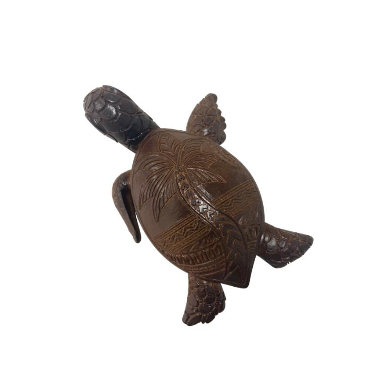 Wood sculpture Hawaii turtle | Bowlift