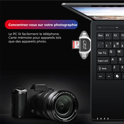 Universal 4-in-1 Sd Tf Card Reader | Karnz
