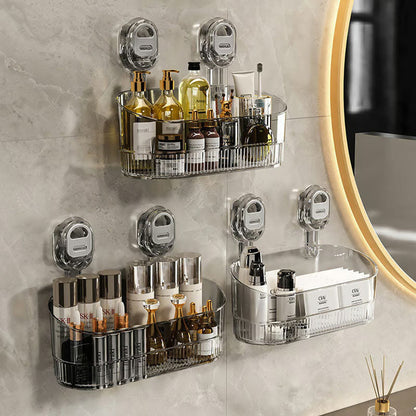 BowLift | No-Drill Bathroom Suction Cup Storage Box