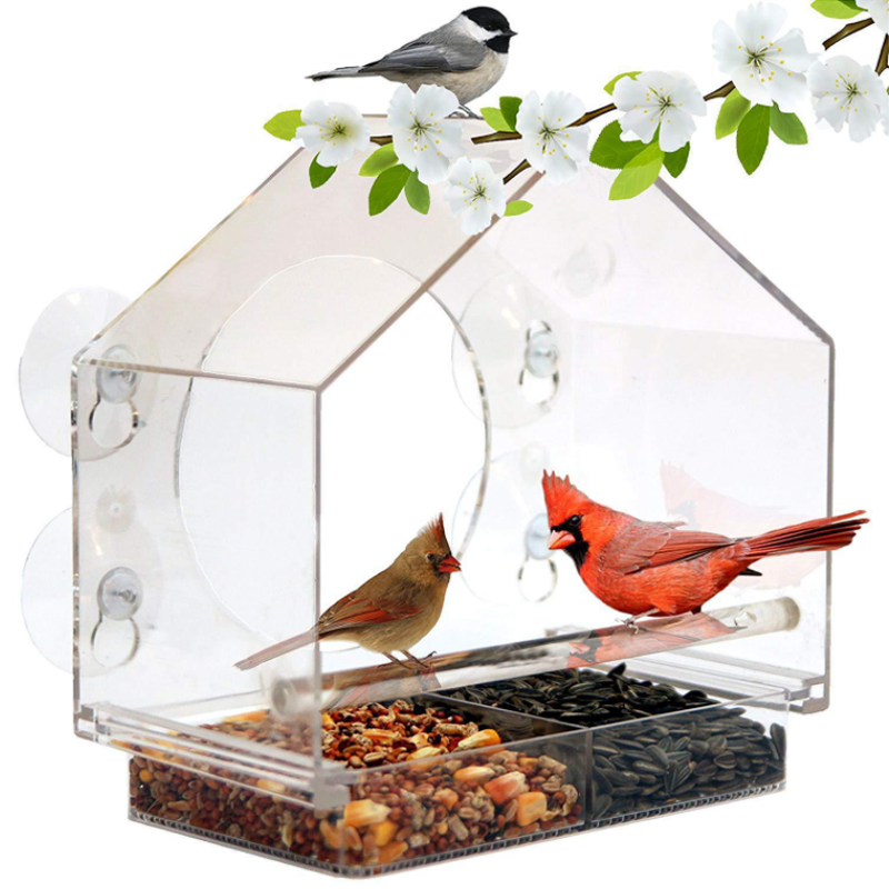 BowLift | Window Bird Feeder House