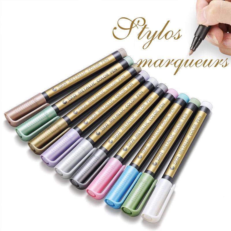 Waterproof Acrylic Marker (10 Colors) | Bowlift