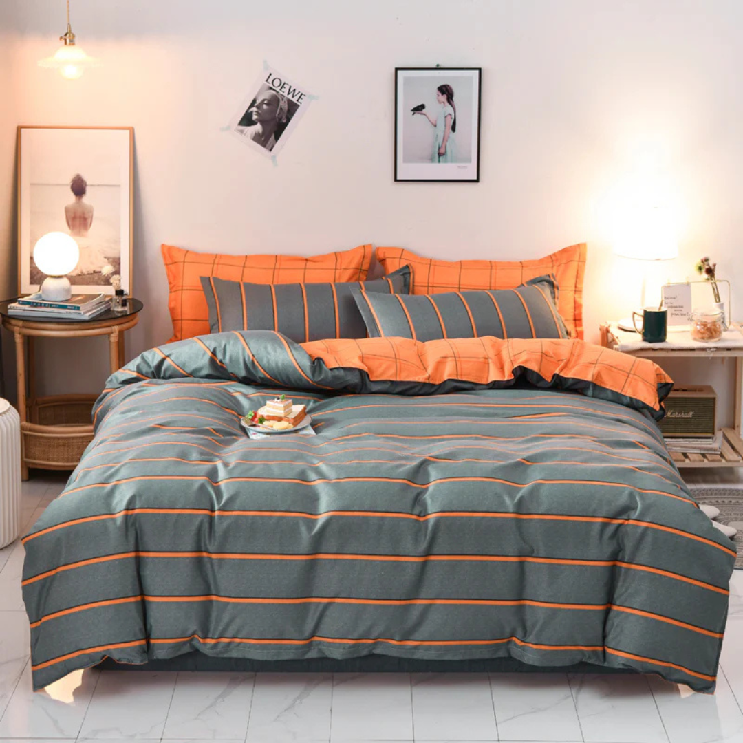 Skanto | Tova – Luxury Modern Duvet Cover Set with Pillowcase