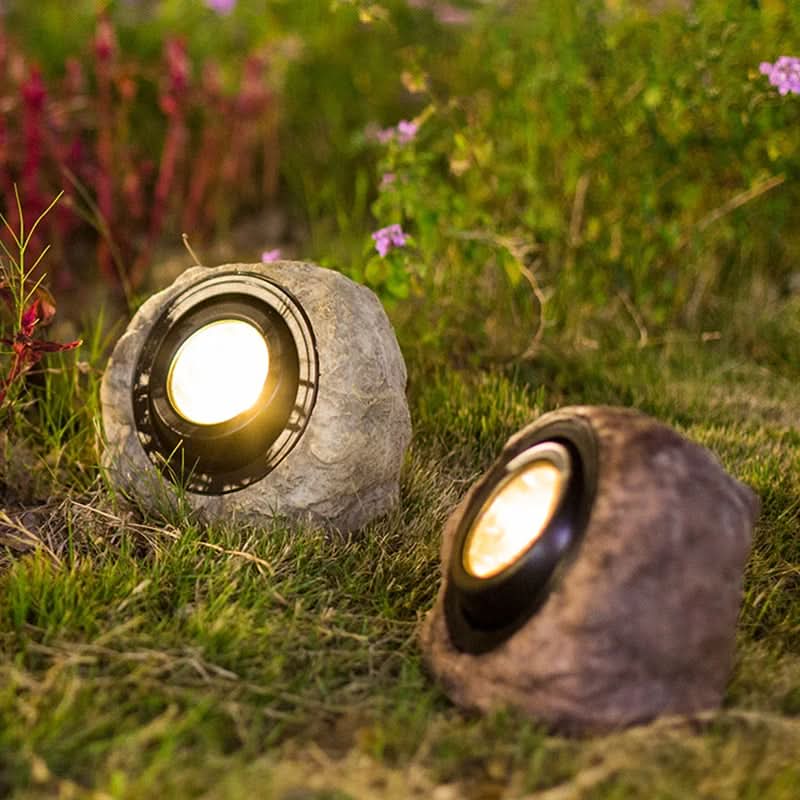 BowLift | Solar Rock Light – LED Garden Stone Lamp