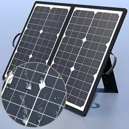 Kalsten | SolaraX 1000W Foldable Solar Panel Kit | Complete Set with MPPT & USB/Type-C | For Camping, Car, Boat & Caravan