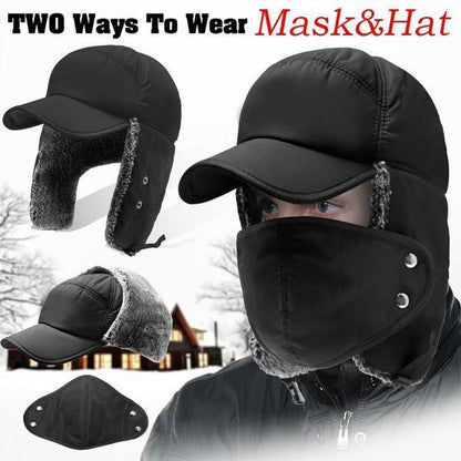 Skanto | Unisex Windproof & Warm Hat with Ear & Face Protection