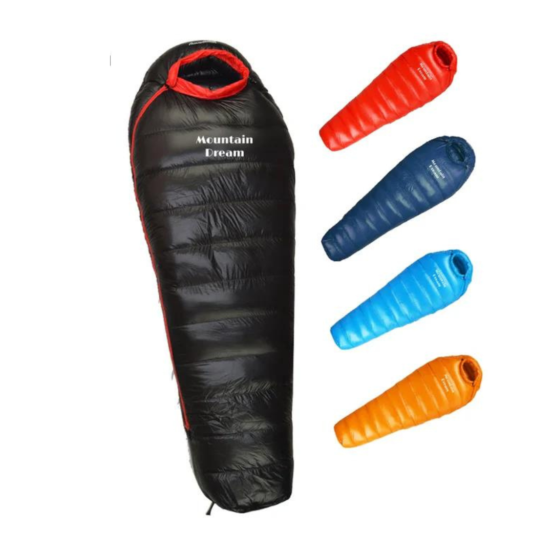 ArcticNest Winter Sleeping Bag – Down Bag -20°C for Extreme Cold, Lightweight & Waterproof