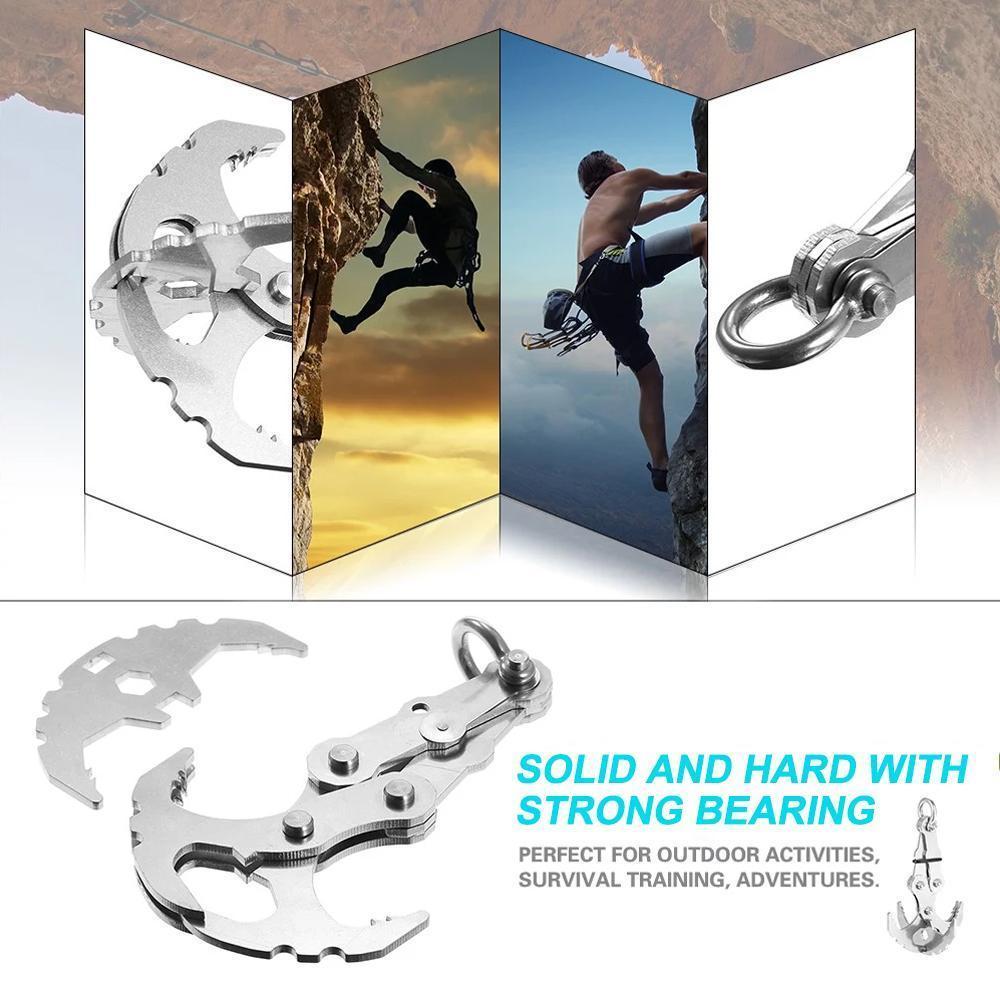 BowLift | Stainless Steel Survival Folding Grappling Gravity Hook