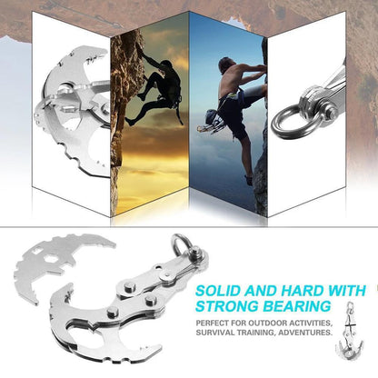 BowLift | Stainless Steel Survival Folding Grappling Gravity Hook